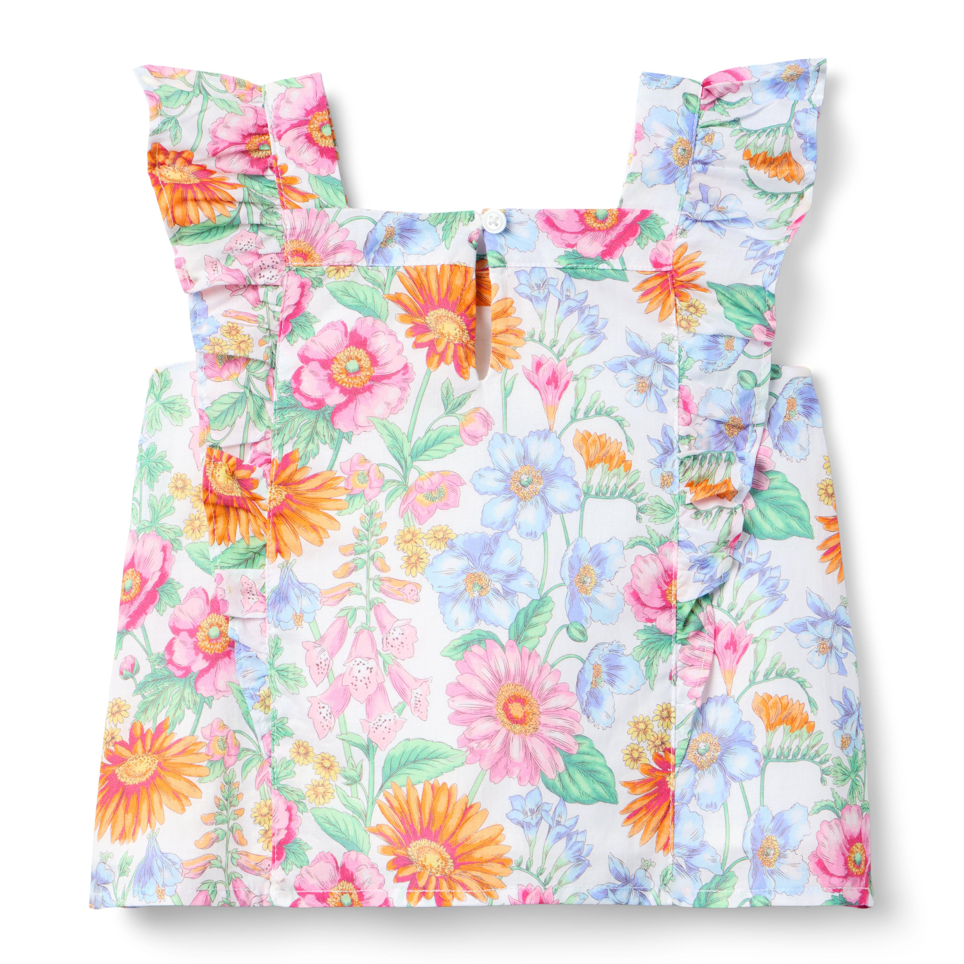 Floral Ruffle Top image number 2