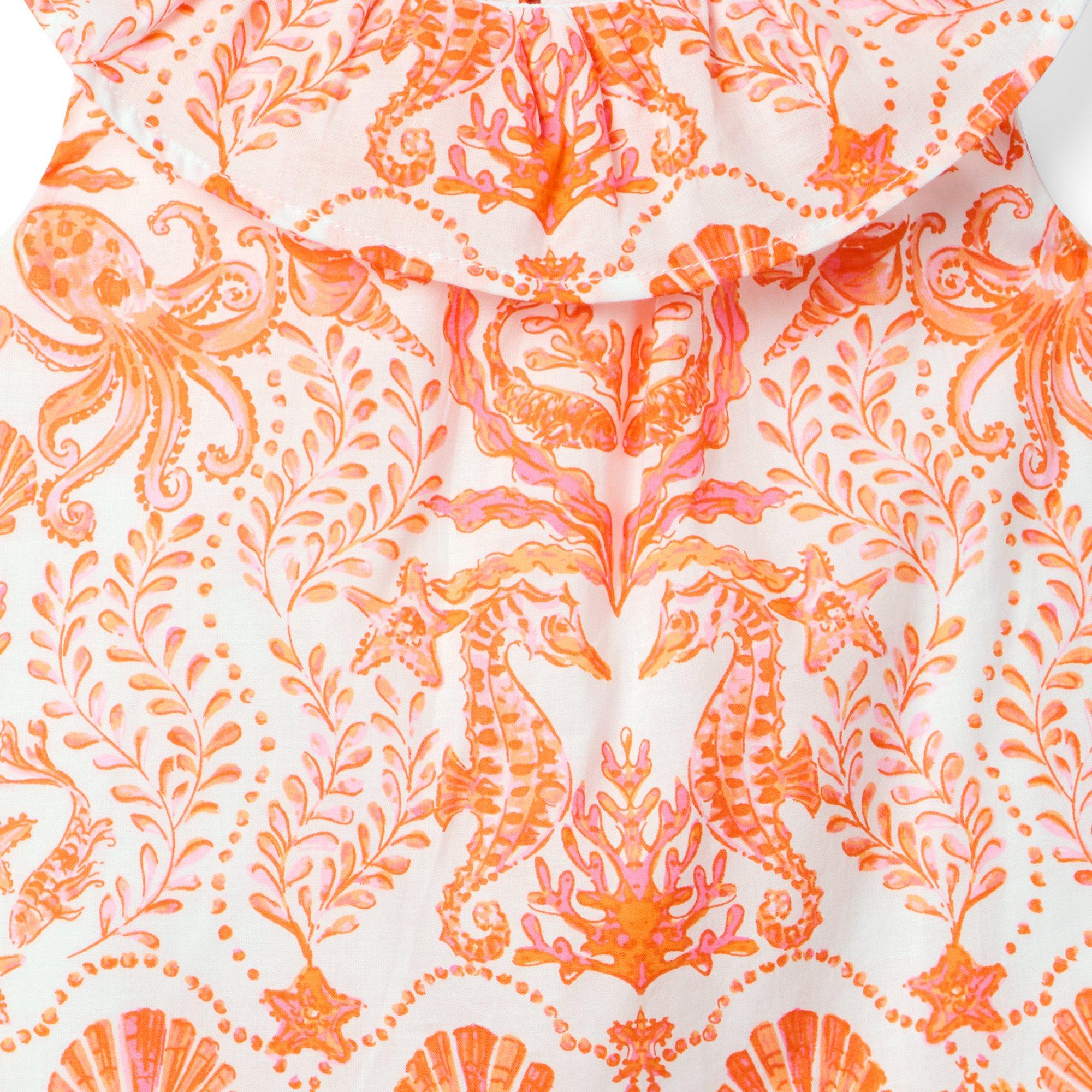 Seaside Ruffle Collar Top image number 1