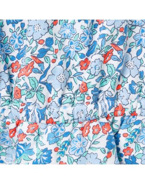 Ditsy Floral Peplum Top