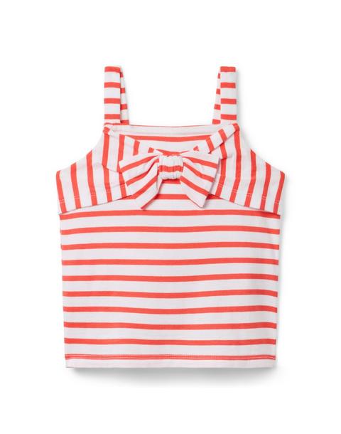 Striped Bow Top