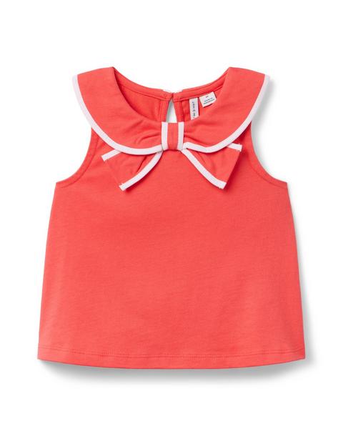 Bow Collared Top