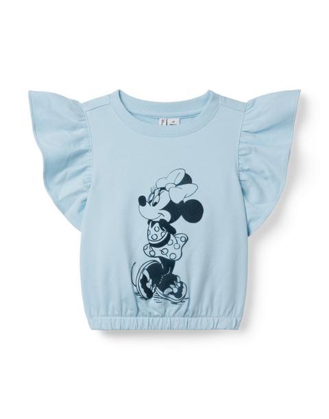 Disney Minnie Mouse Ruffle Sleeve Top