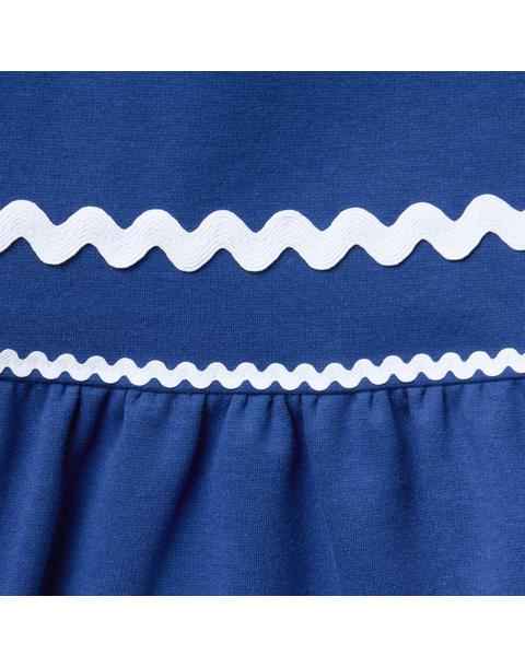 Ric Rac Trim Ponte Dress