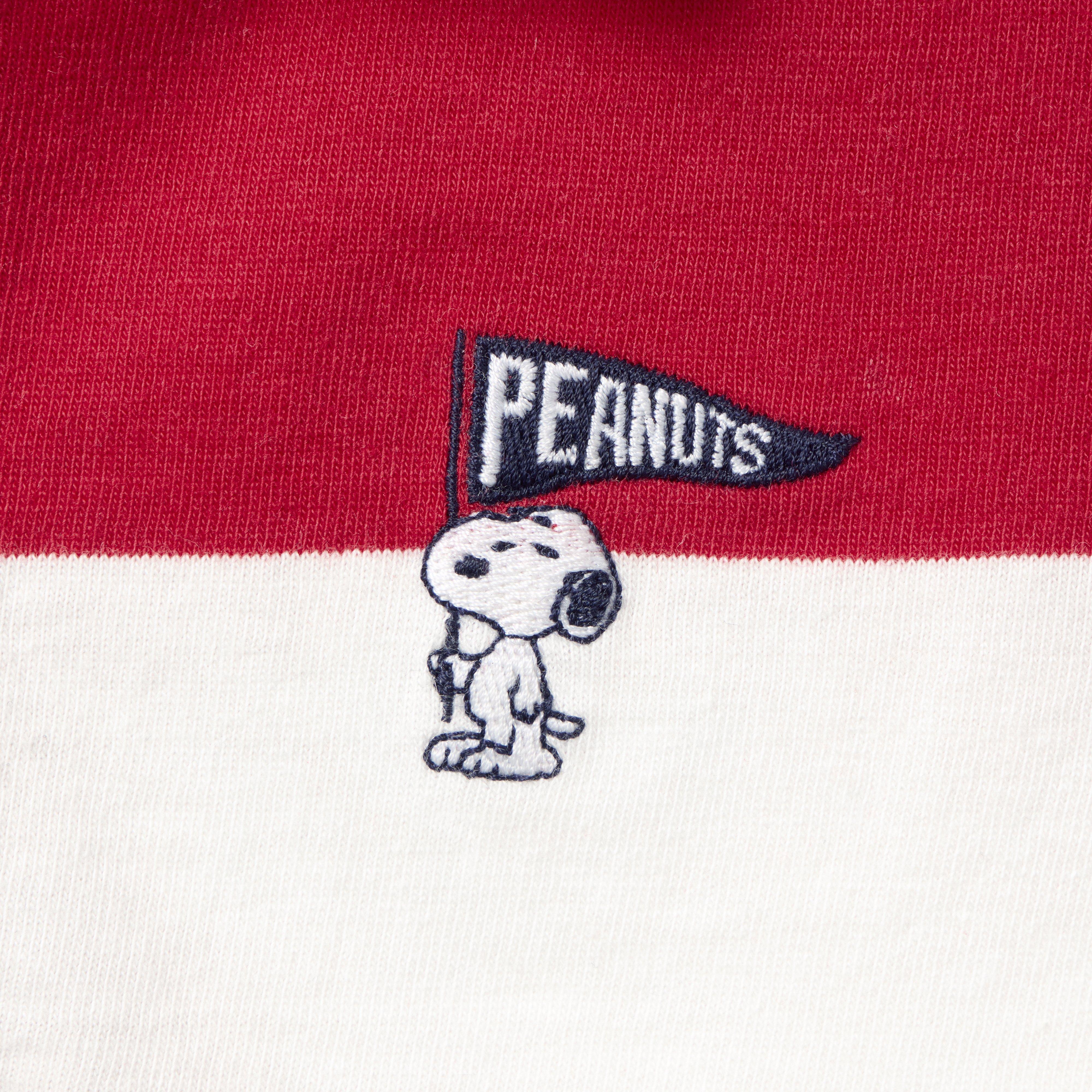 PEANUTS&trade; Snoopy Striped Polo image number 1