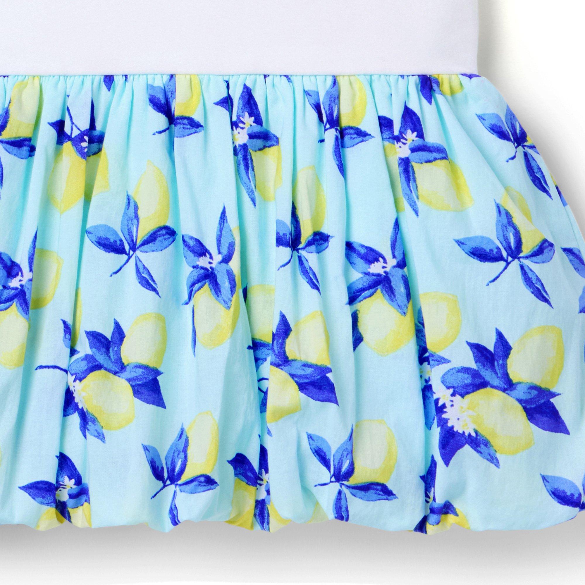 Lemon Bubble Hem Dress image number 1
