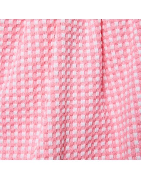 Gingham Bubble Hem Dress