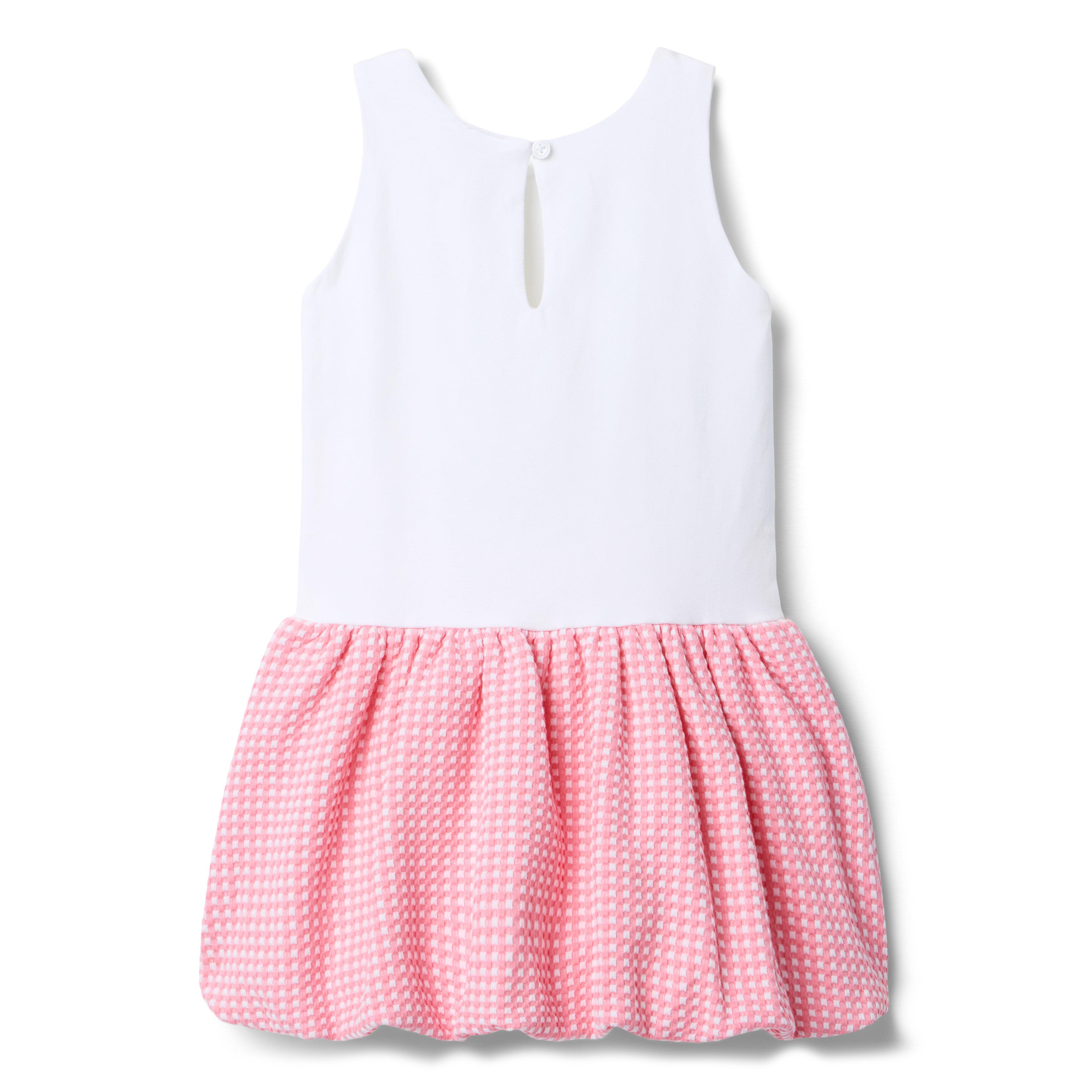 Gingham Bubble Hem Dress image number 2