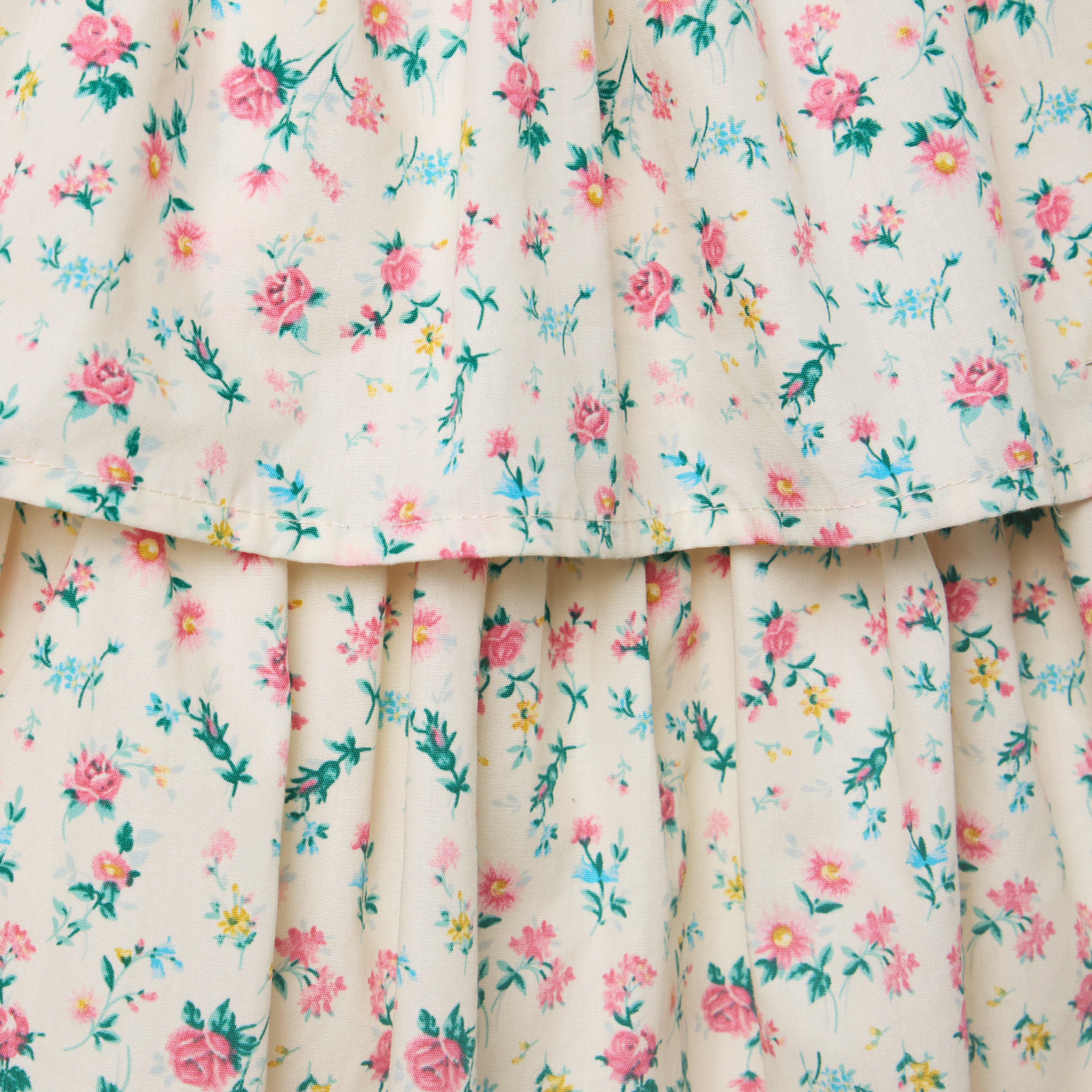 Ditsy Floral Tiered Dress image number 1