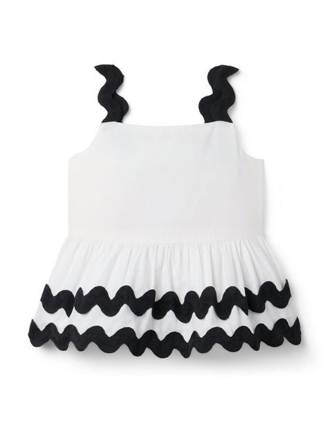 Ric Rac Peplum Top