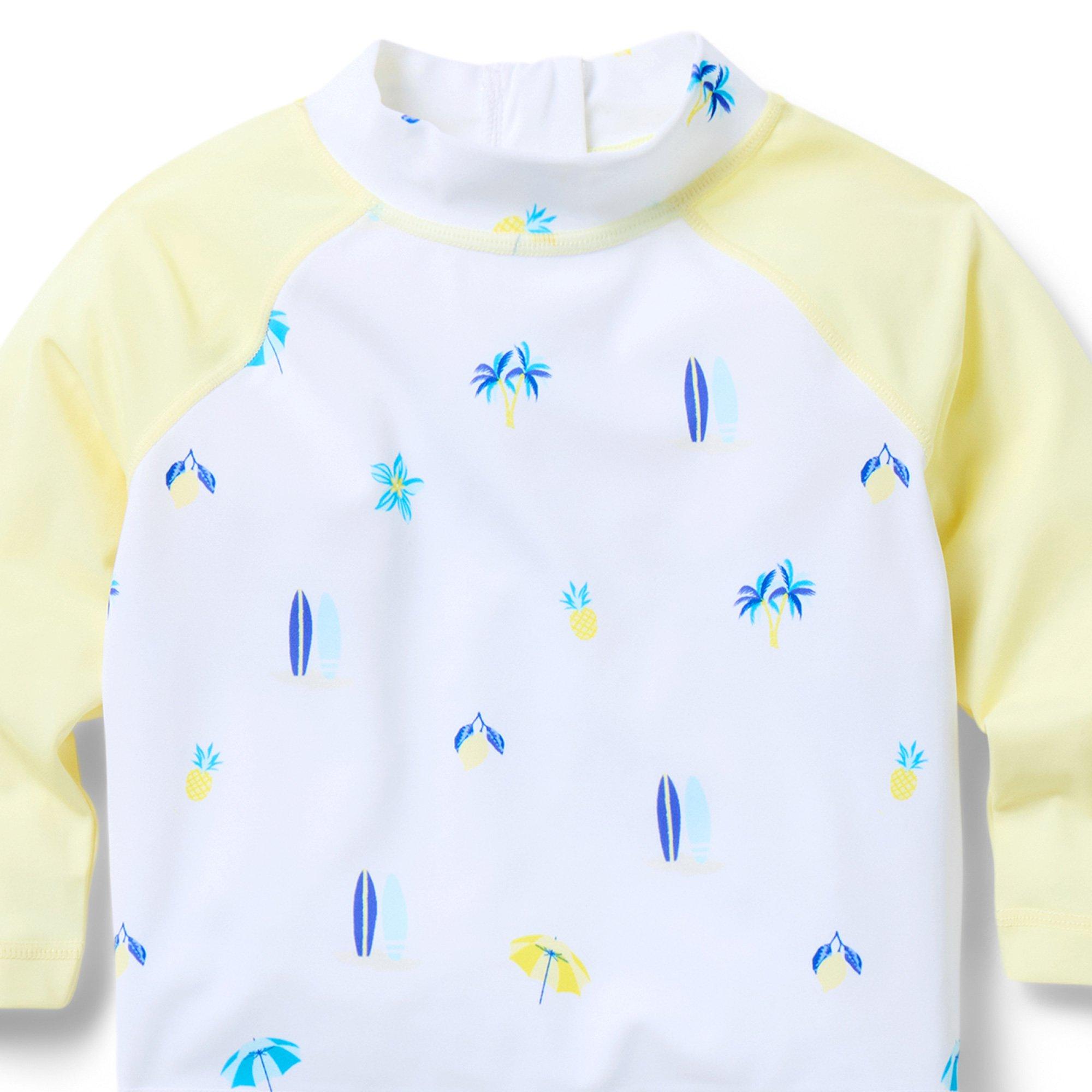 Baby Summer Icon Rash Guard 2-Piece Swimsuit image number 1