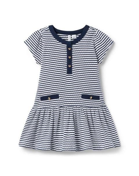 Striped Dropwaist Dress