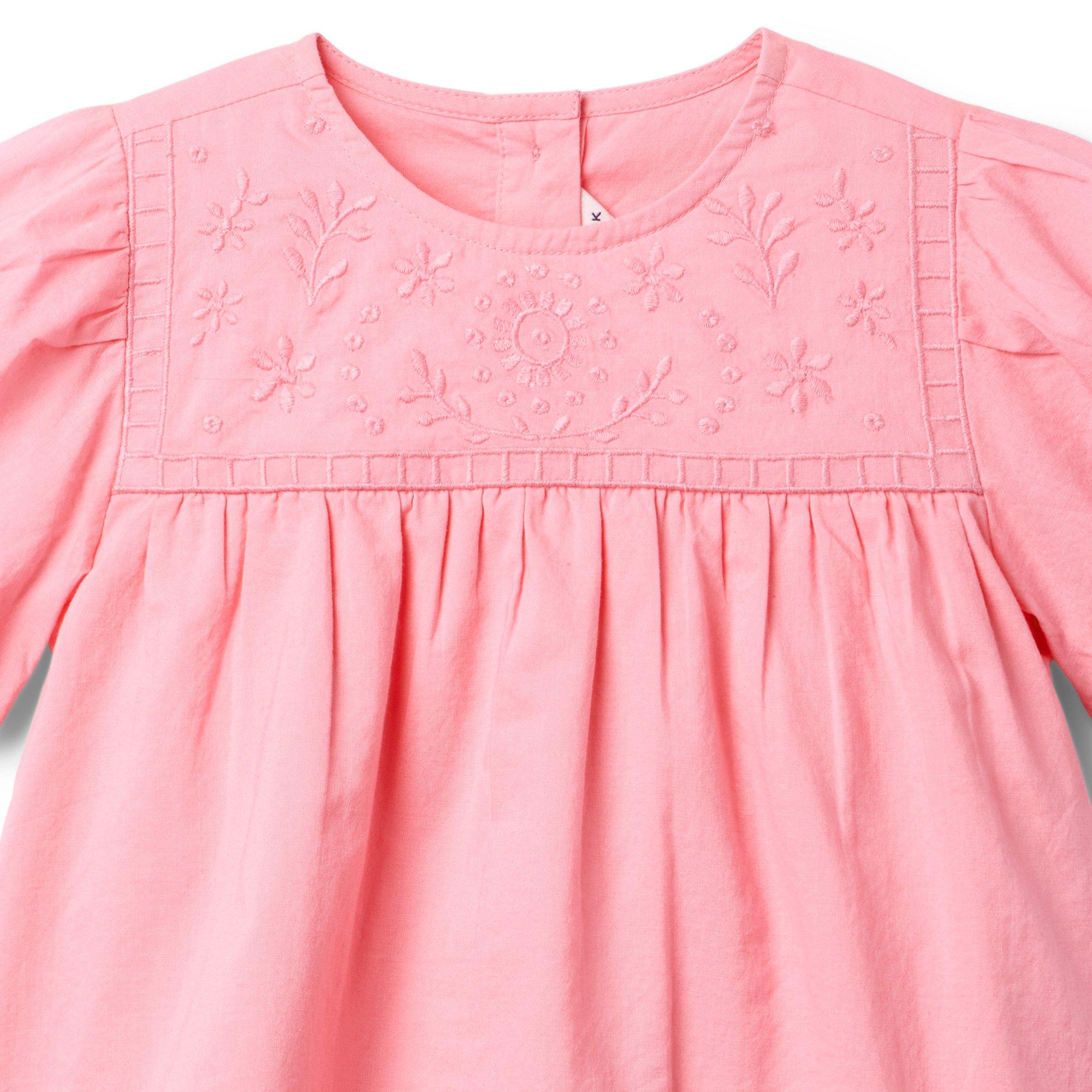 Embroidered Floral Top image number 1