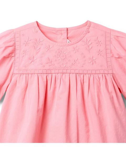 Embroidered Floral Top