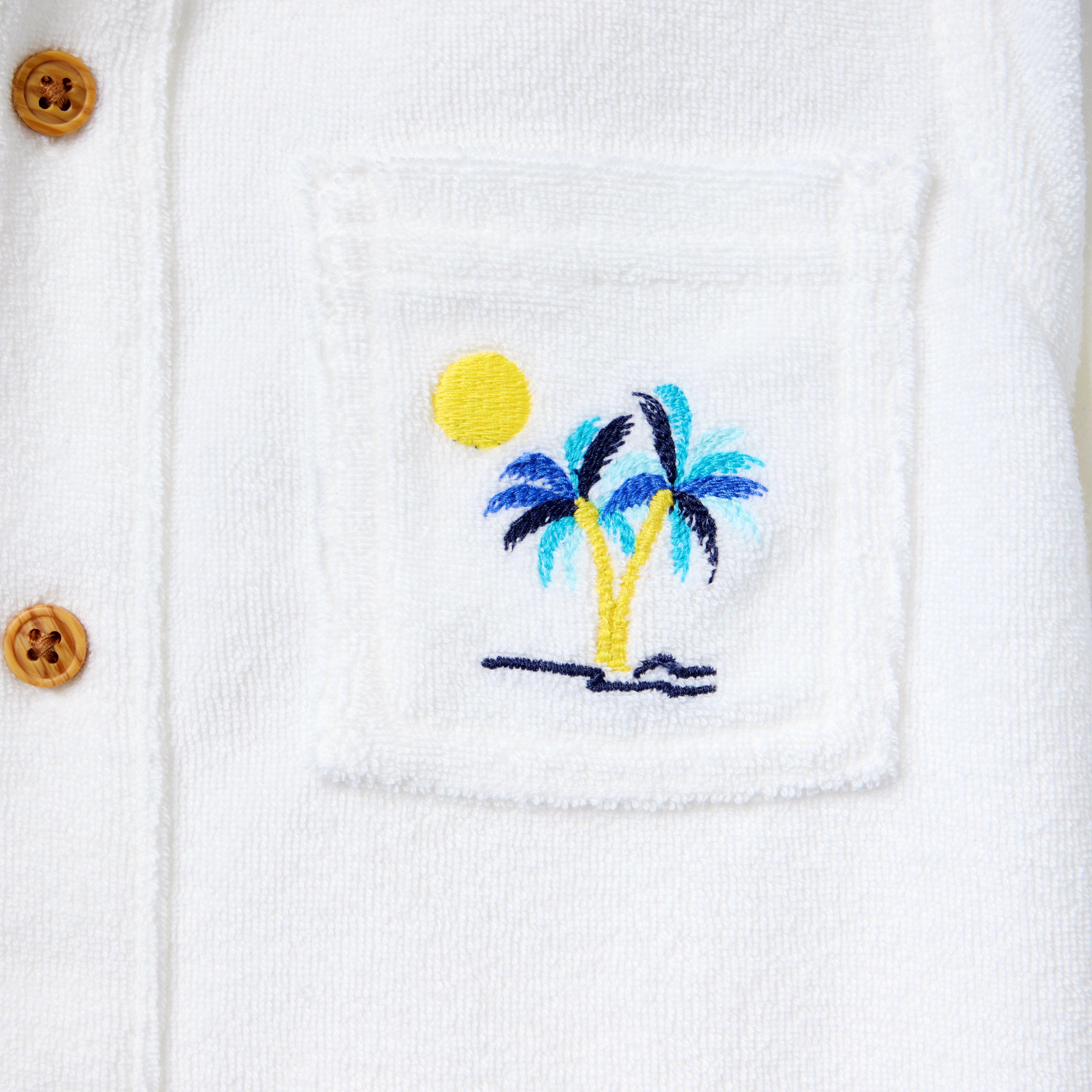 Terry Embroidered Palm Shirt image number 1