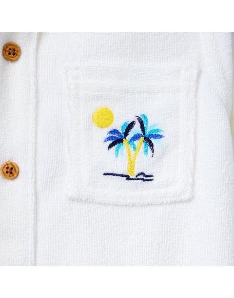Terry Embroidered Palm Shirt