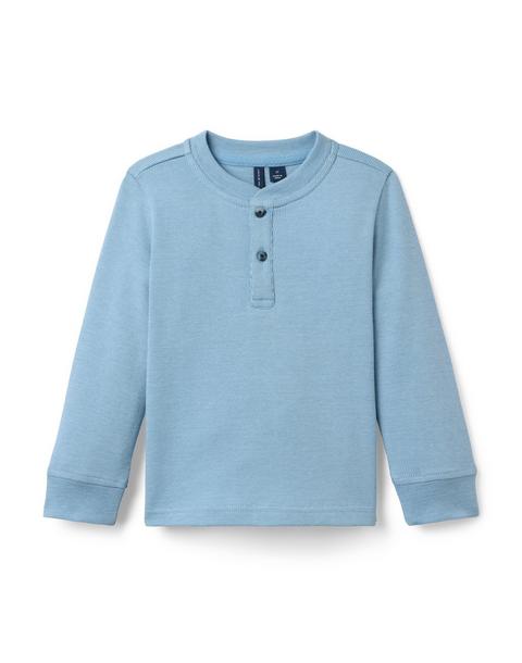 Textured Henley Tee