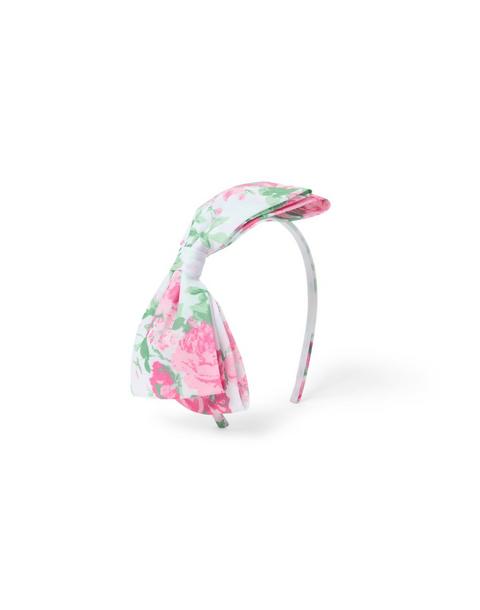 Floral Bow Headband