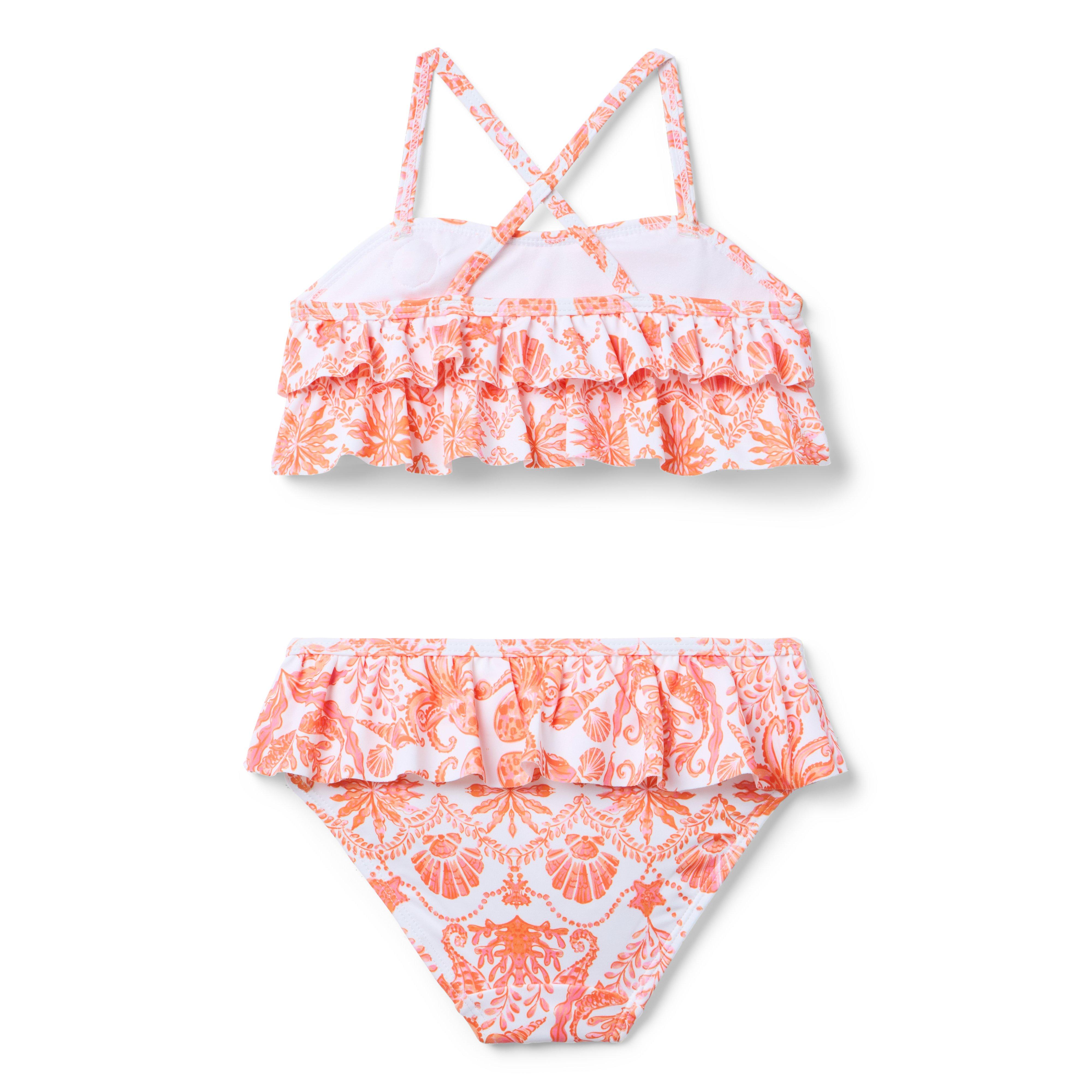 Seaside Ruffle 2-Piece Swimsuit image number 2