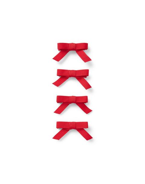 Bow Barrette Set