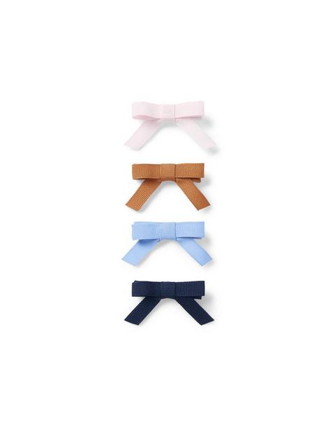 Bow Barrette Set