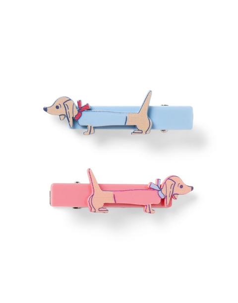 Dachshund Barrette Set