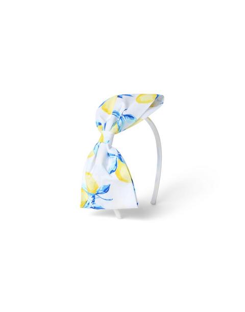 Lemon Bow Headband