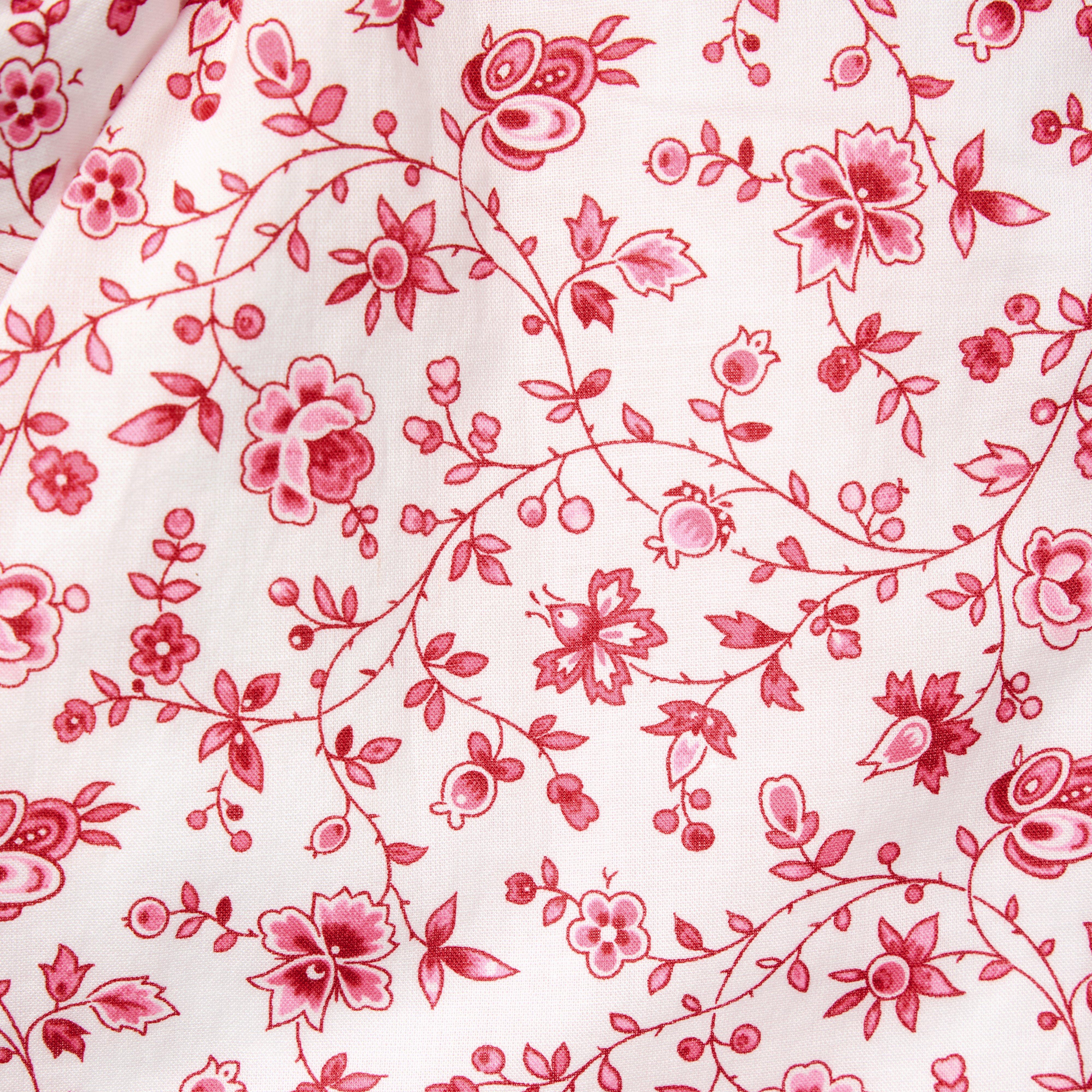 Ditsy Floral Bow Collared Top image number 1
