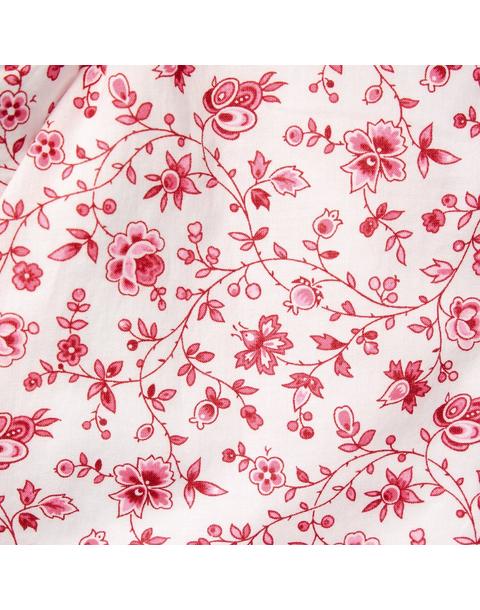 Ditsy Floral Bow Collared Top