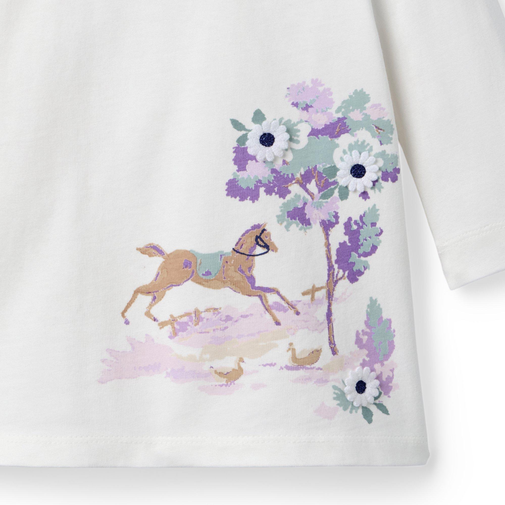 Horse Boatneck Top image number 1