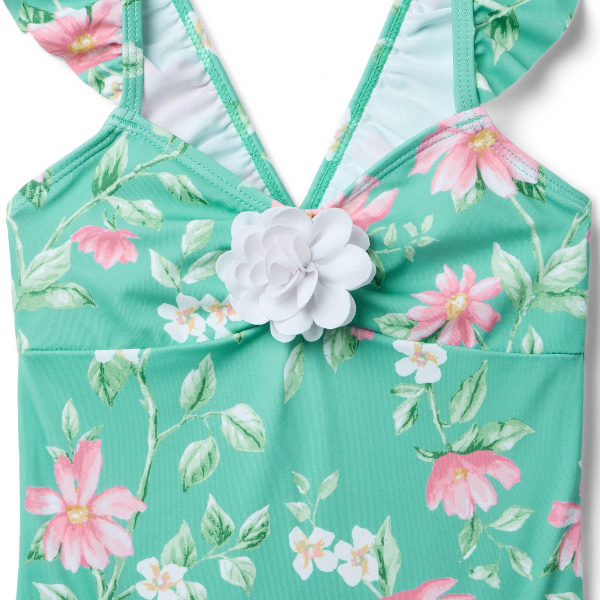 Floral Rosette Swimsuit image number 1