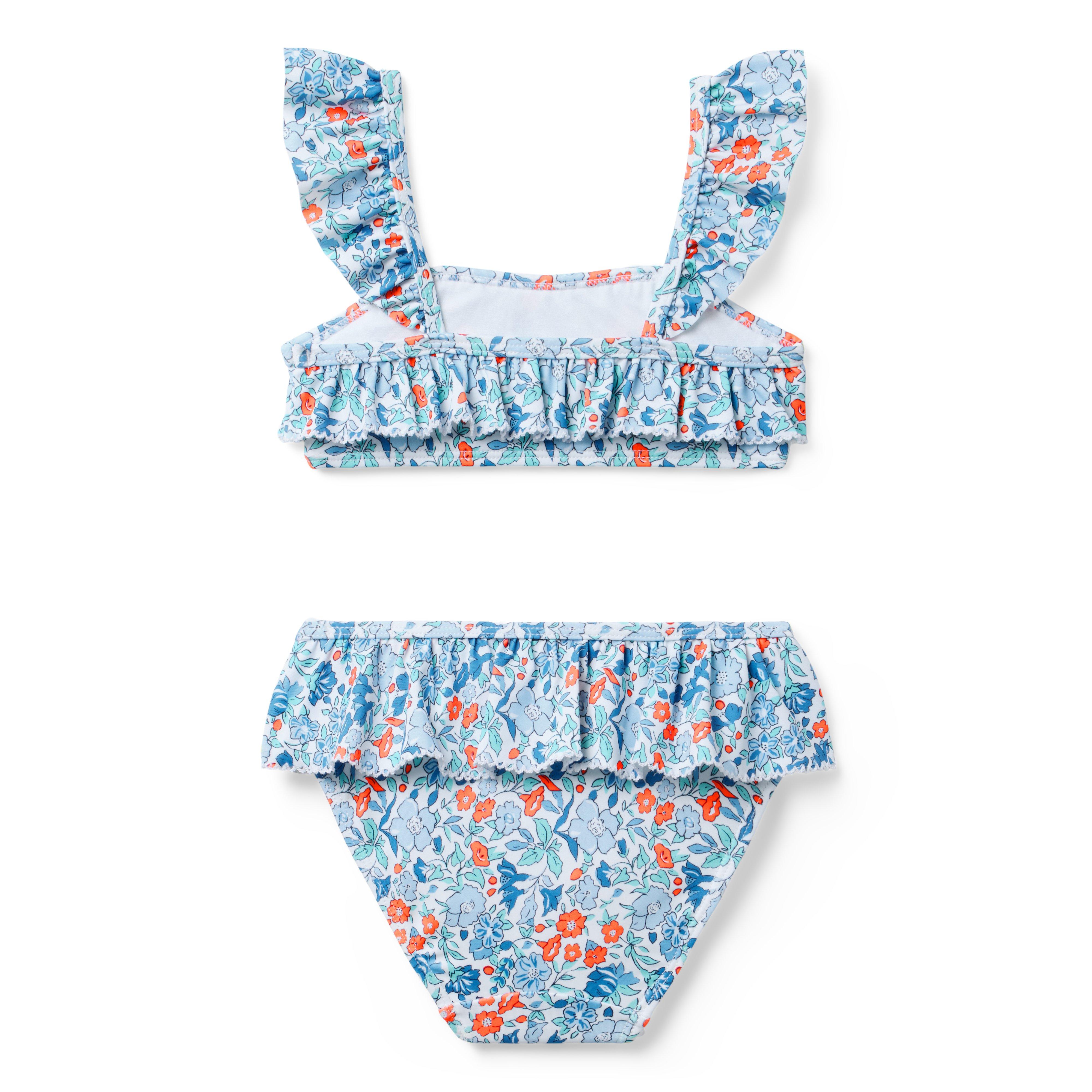 Ditsy Floral Ruffle 2-Piece Swimsuit image number 2