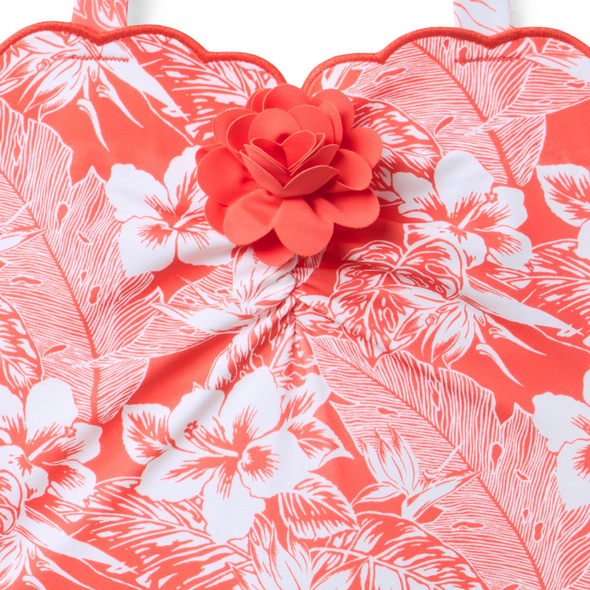 Floral Rosette Swimsuit image number 3