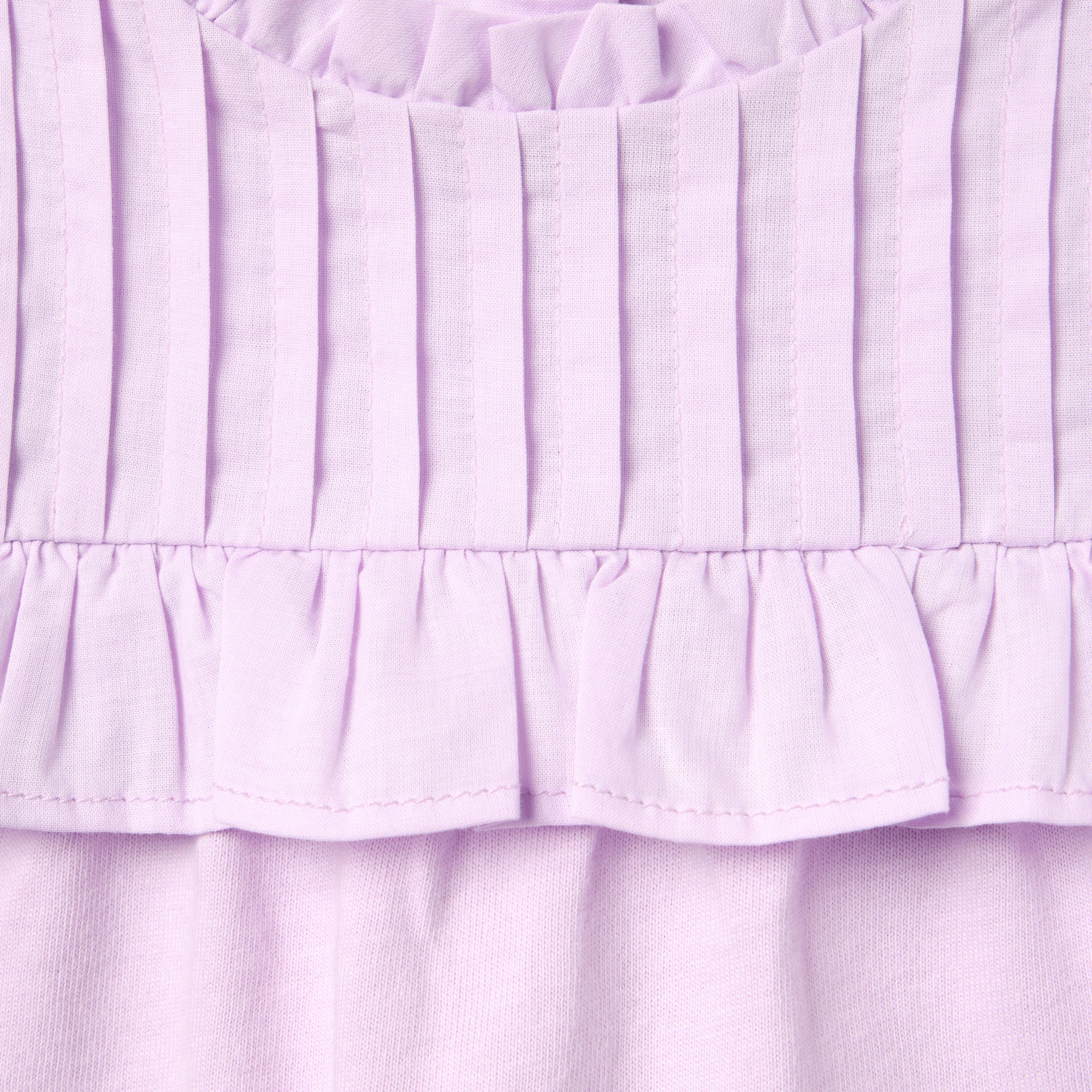 Ruffle Pintuck Top image number 1