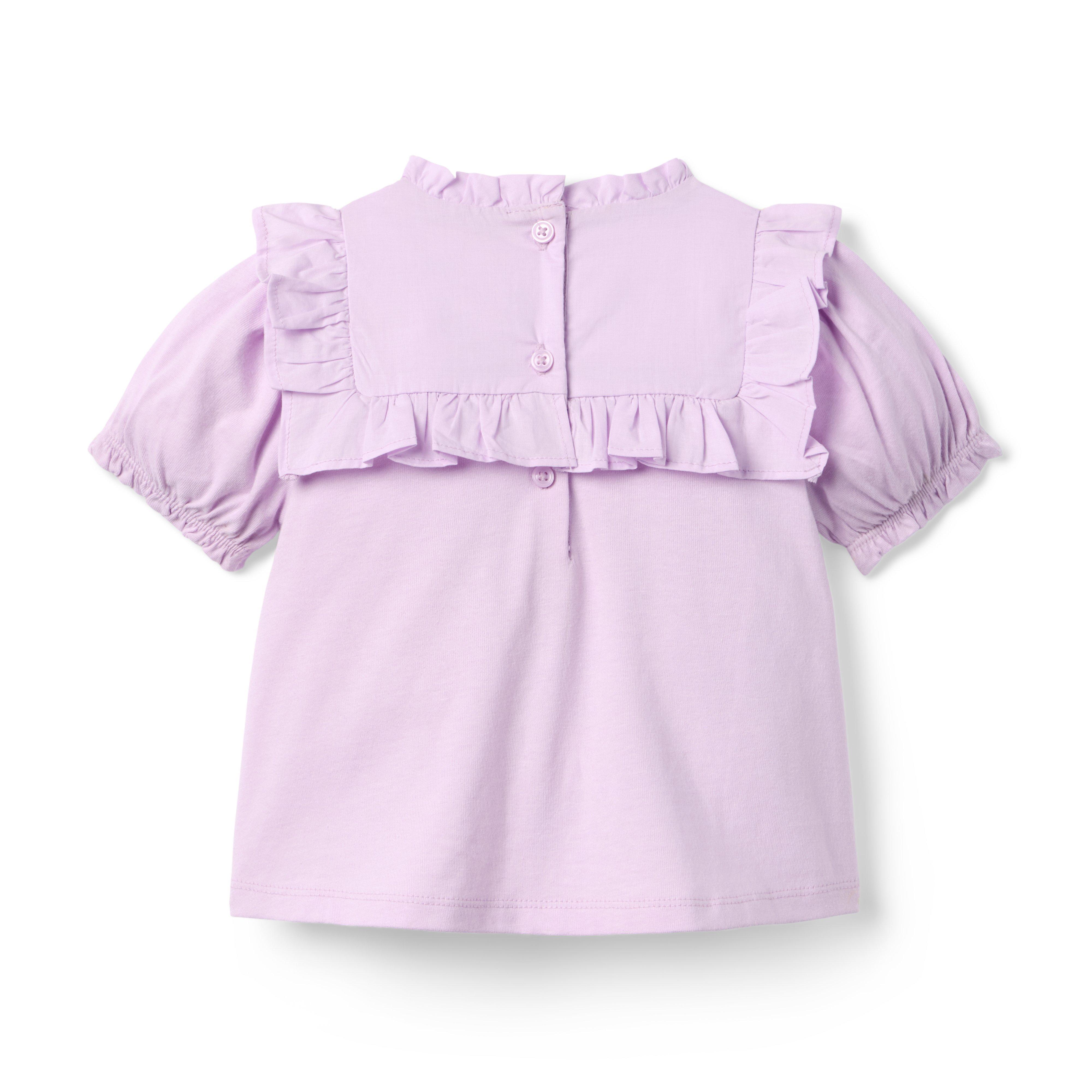 Ruffle Pintuck Top image number 2