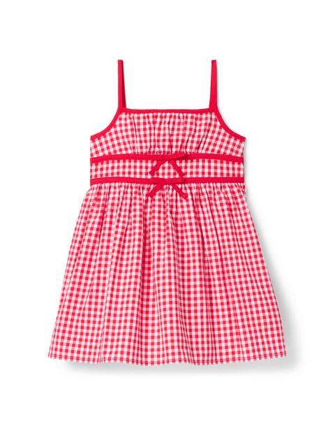Gingham Bow Dress