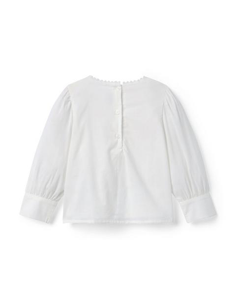 Lace Trim Pintuck Top