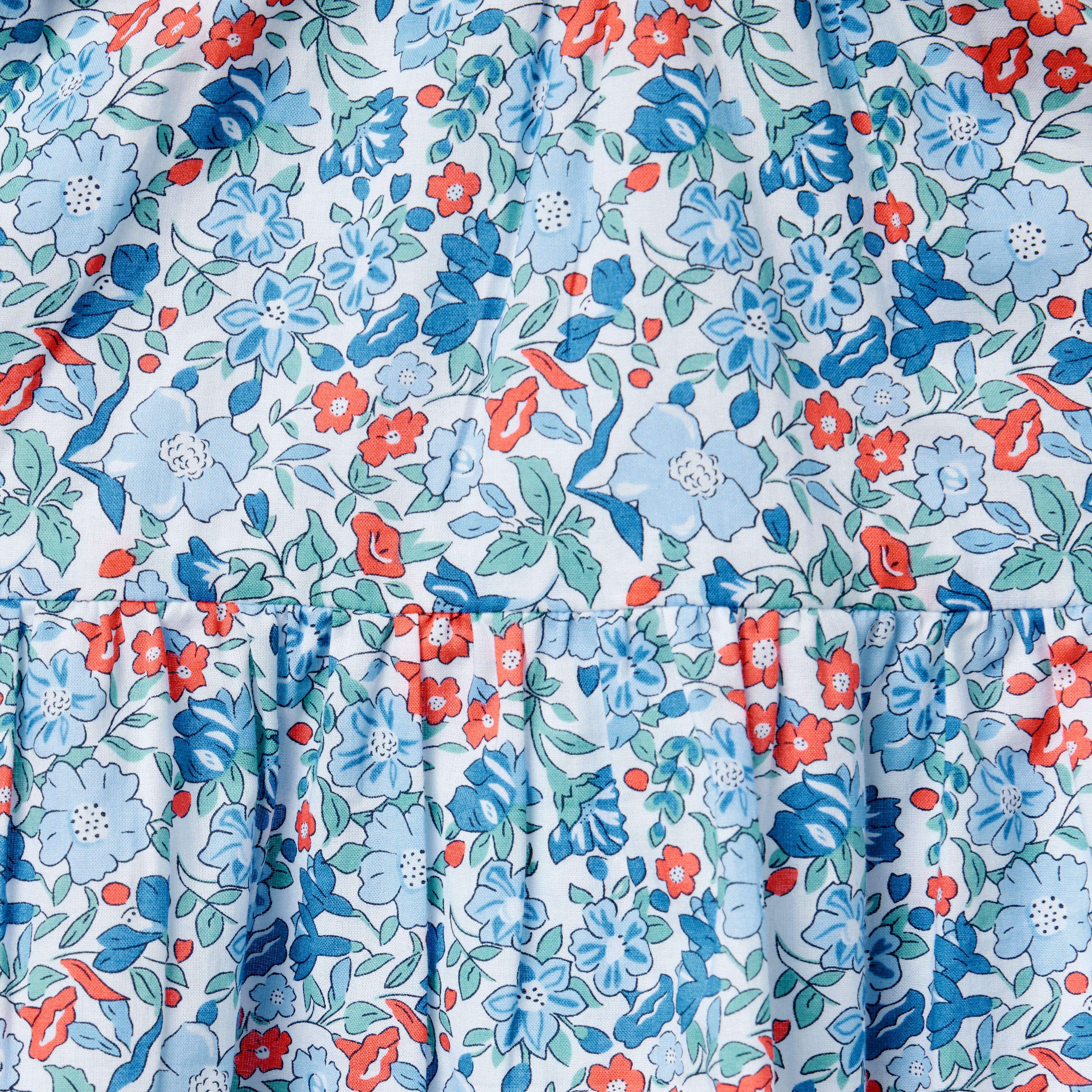 Ditsy Floral Smocked Dress image number 1