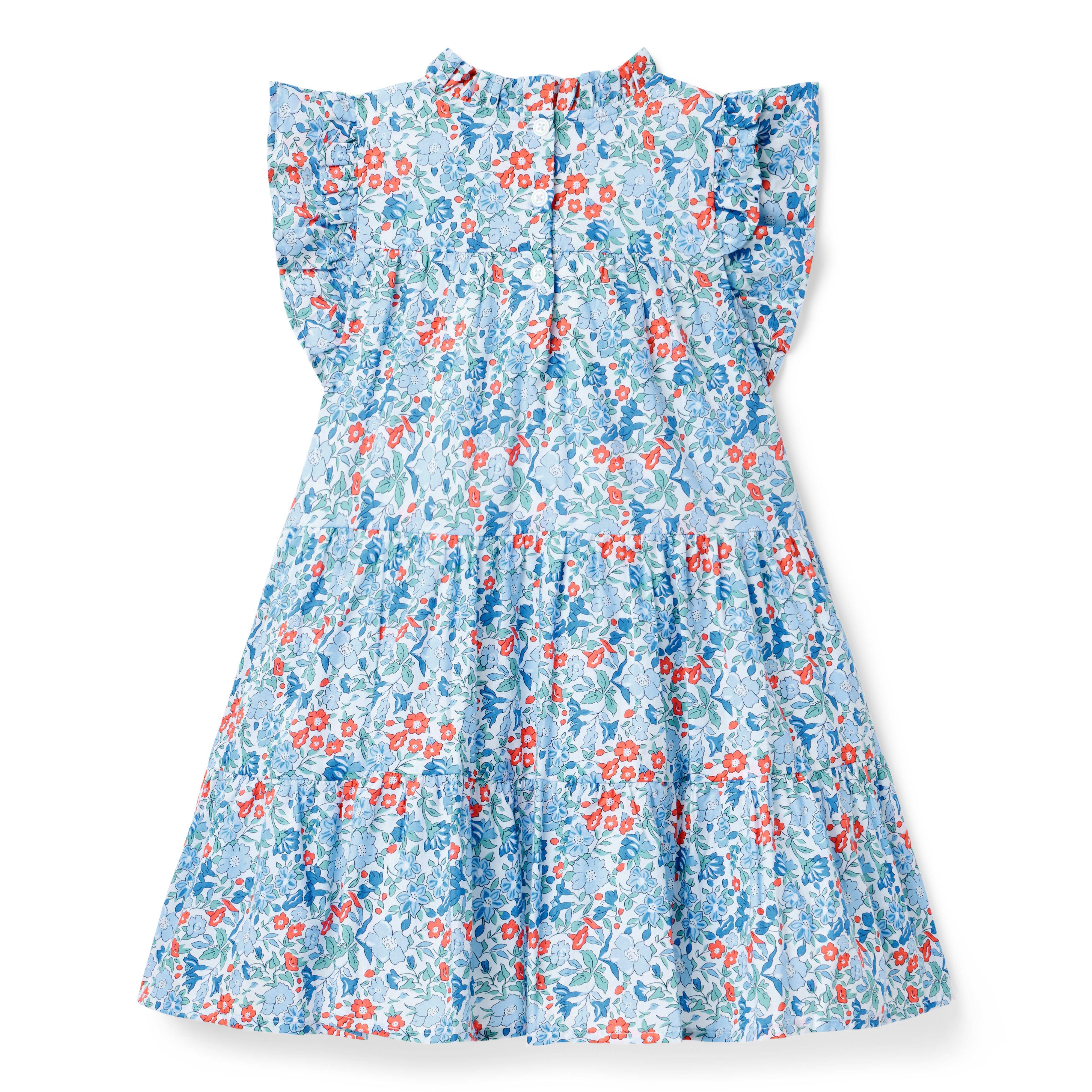 Ditsy Floral Smocked Dress image number 2