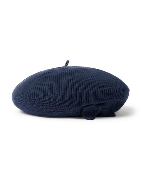 Sweater Bow Beret
