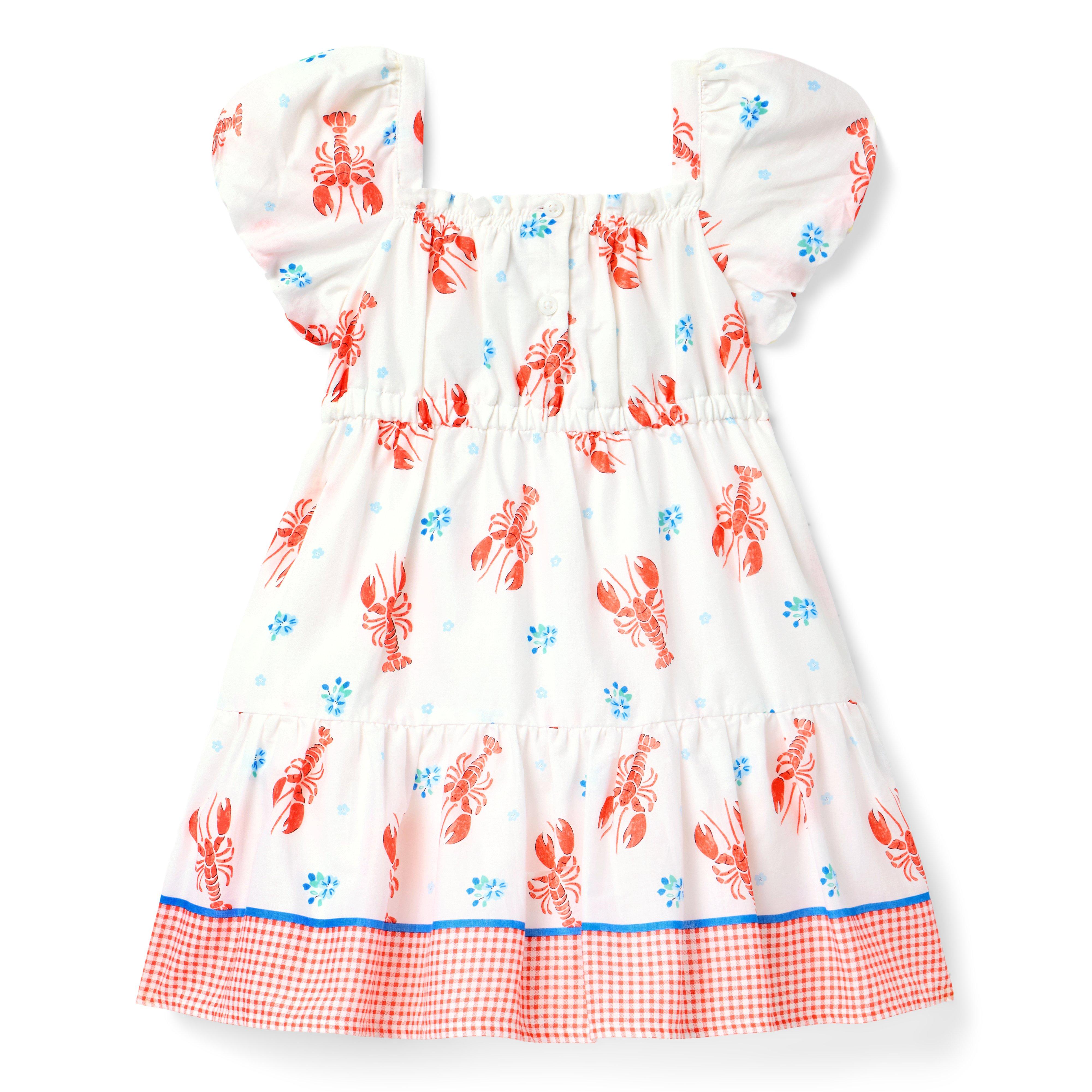 Lobster Border Print Dress image number 2