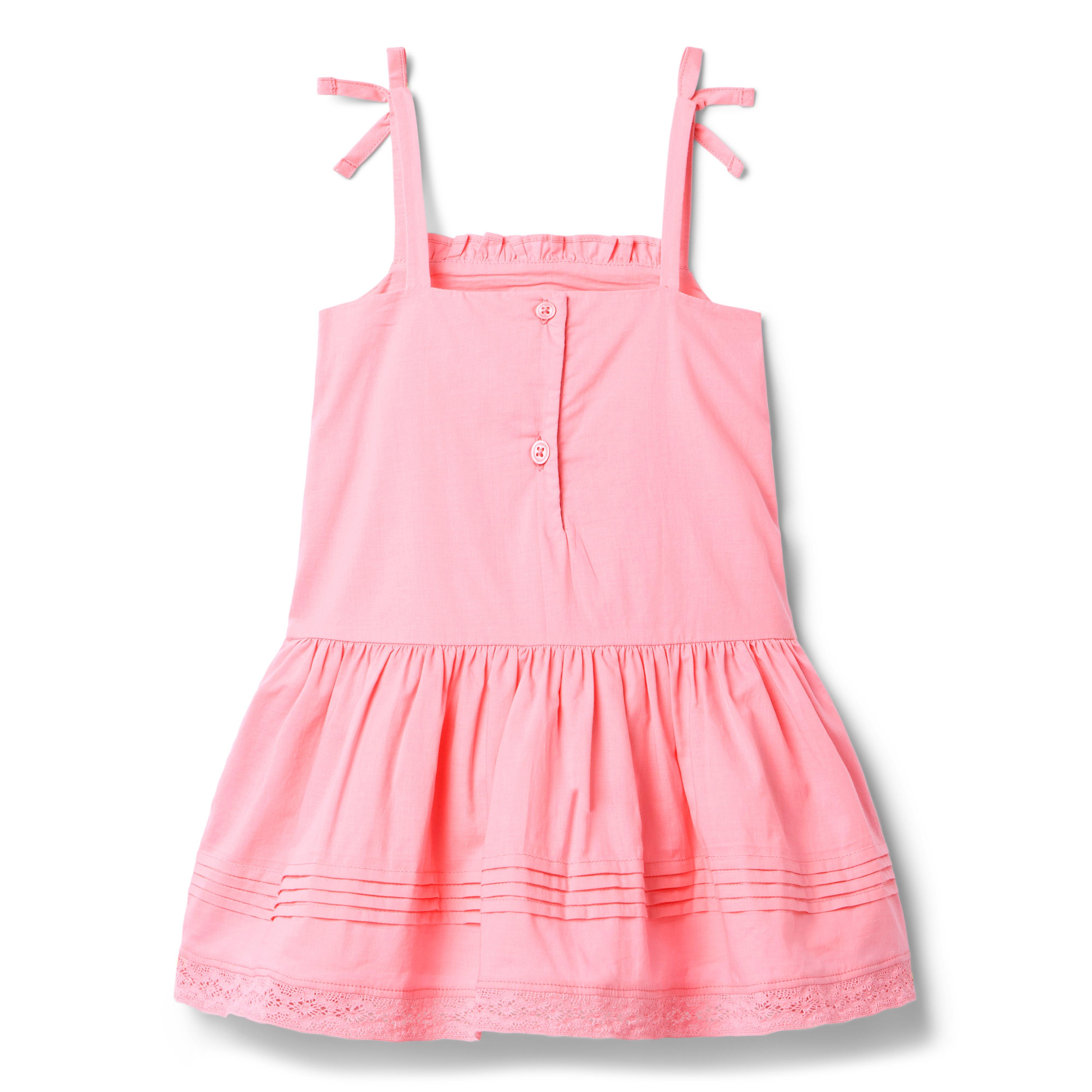 Lace Trim Dropwaist Dress image number 2