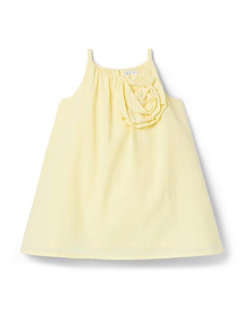 Rosette Halter Dress