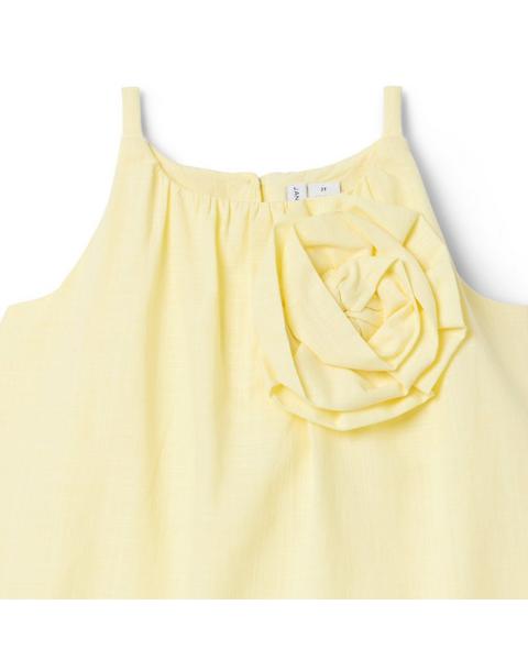 Rosette Halter Dress