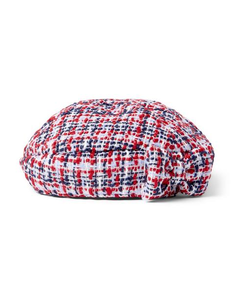 Tweed Bow Beret