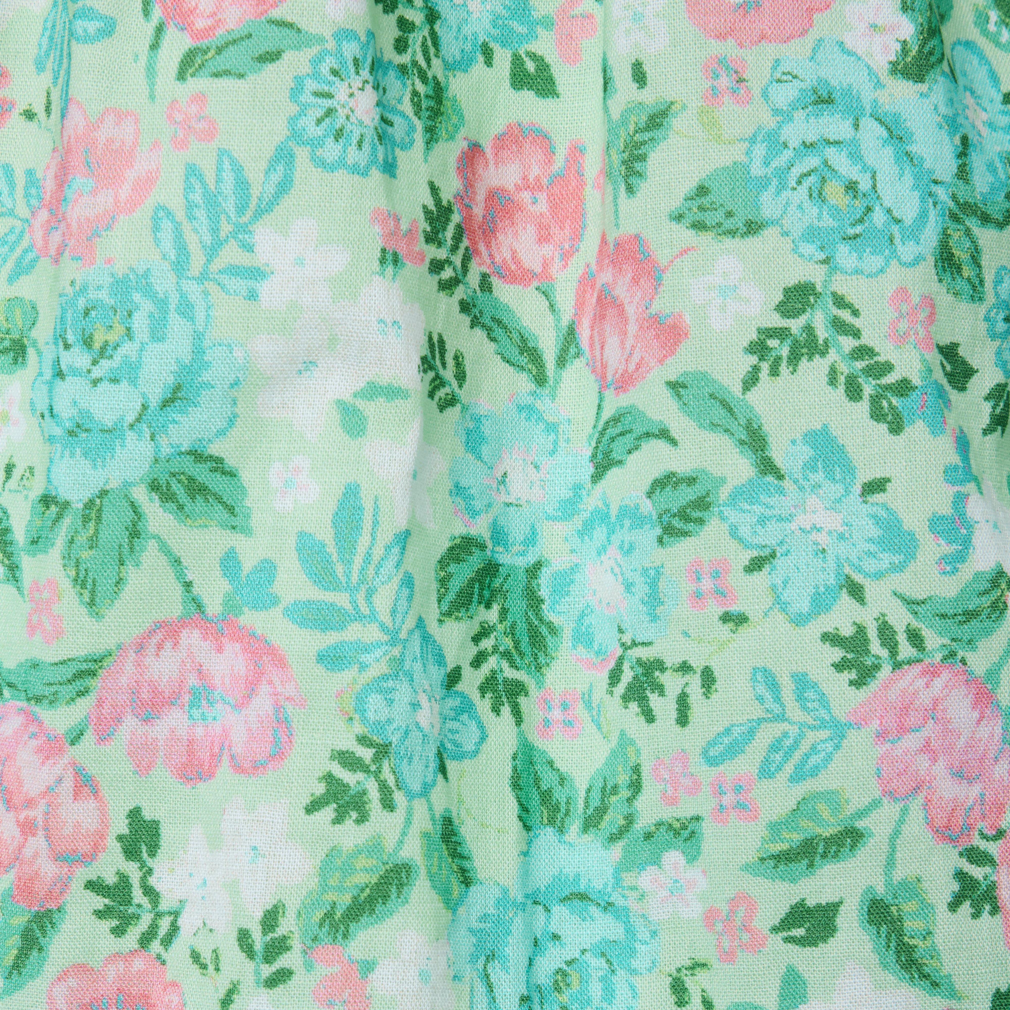 Ditsy Floral Peplum Dress image number 1