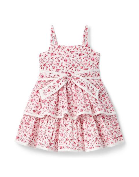 The Ditsy Floral Tiered Dress