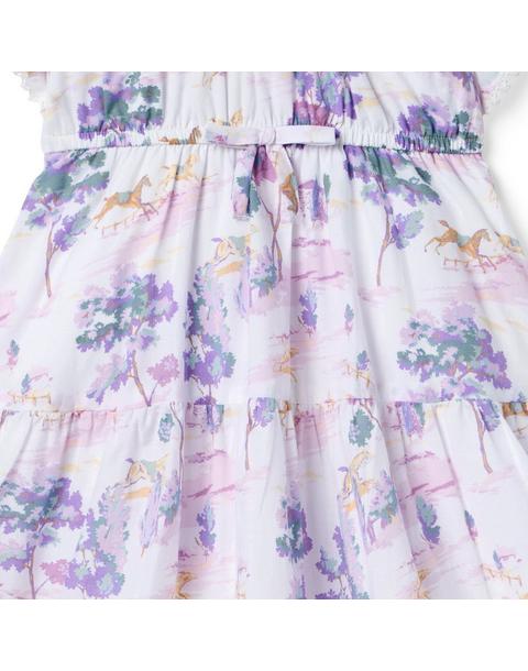 Countryside Toile Ruffle Dress
