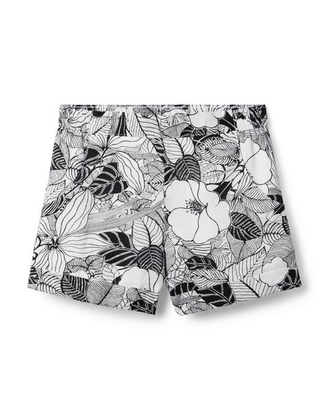 Palm Bloom Cuffed Short