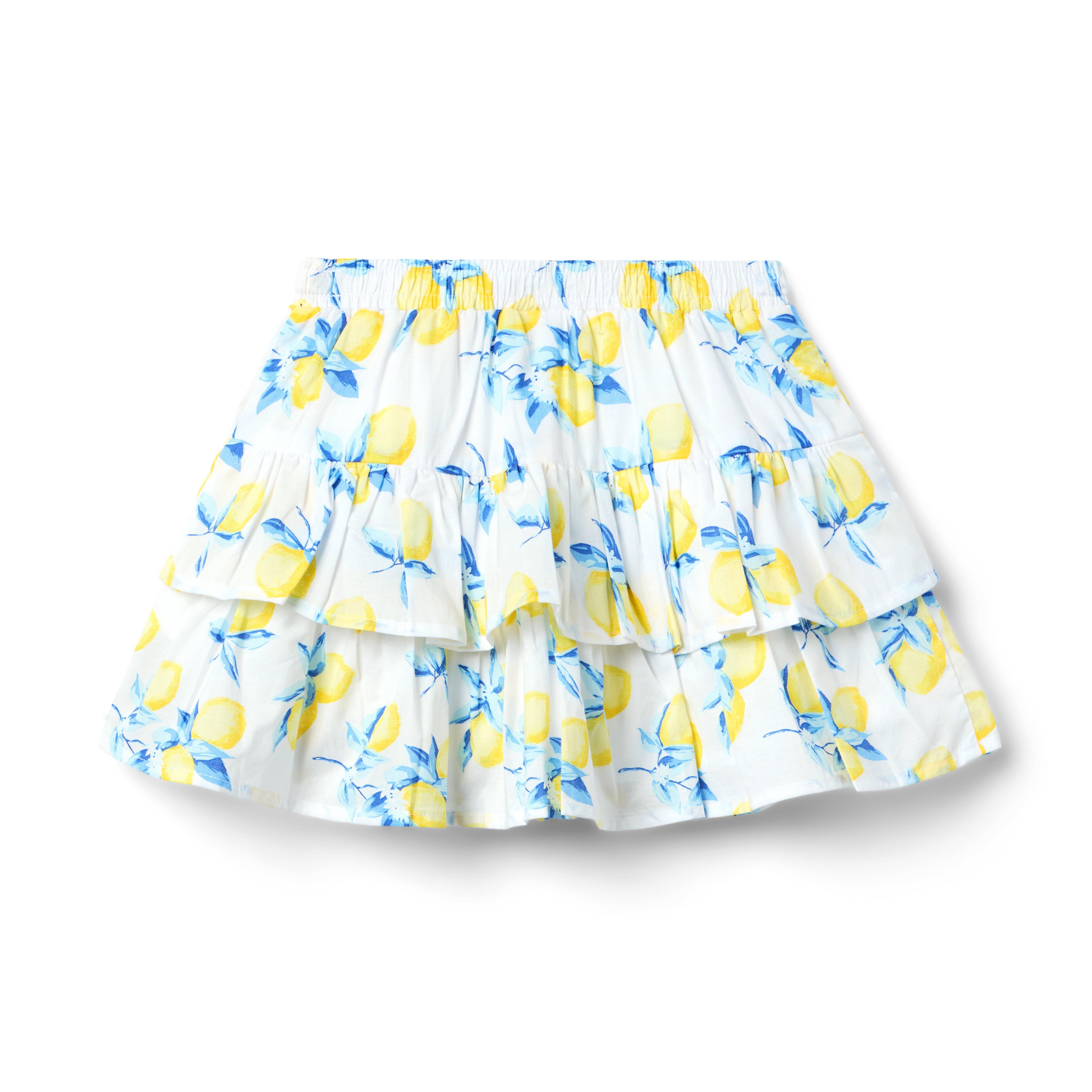 Lemon Tiered Skort image number 2