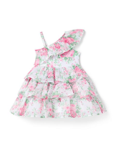 The Rose Ruffle Tiered Dress